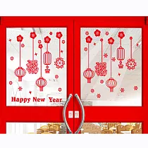 時尚壁貼 ─ 新年燈籠