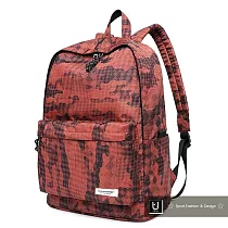 【US.STYLE】VA我的小旅行輕量學院後背包(熱情紅)
