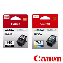CANON PG─740+CL─741 原廠墨水匣組(1黑1彩)