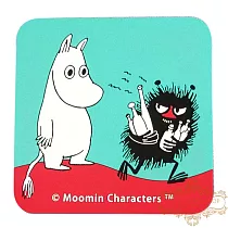 日本進口 嚕嚕米moomin 立體刻紋杯墊D─嚕嚕米和阿丁