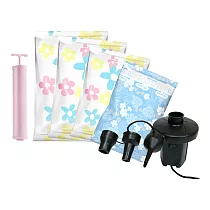 收納博士 壓縮袋11件組 + 電泵升級組合