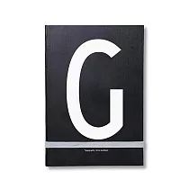 Design Letters 個人字母筆記本A~ZG