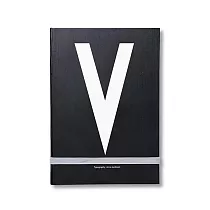 Design Letters 個人字母筆記本A~ZV
