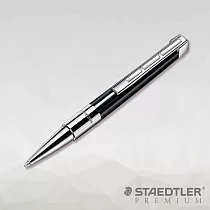 【STAEDTLER PREMIUM】MS─RESINA原子筆 黑筆尖─B 筆尖─B 黑色