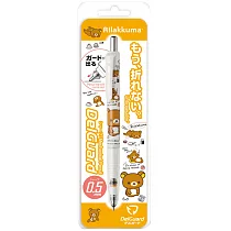 San─X 拉拉熊 ZEBRA DelGuard 不斷蕊自動鉛筆。可愛白色