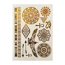 Snatch 波利維亞之鷹金屬刺青貼紙 / Bolivia Eagle Metallic Tattoo Stickers