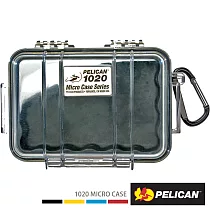 PELICAN 派力肯 1020 Micro Case 微型防水氣密箱─透明(黑)