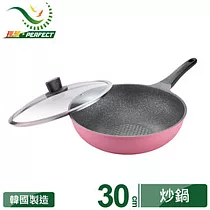 【理想牌】韓國晶鑽不沾炒鍋30cm (IKH─18030)