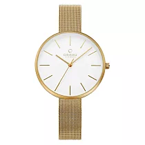 OBAKU 極簡風淑女腕錶─金