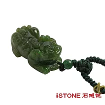 石頭記 貔貅項鍊─珠光寶氣─碧玉