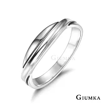 GIUMKA 情侶戒指 925純銀 愛的默契 戒指 單個價格 MRS08014細版美國戒圍7