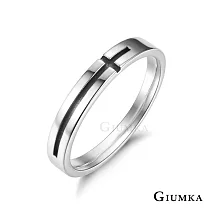 GIUMKA 情侶戒指 925純銀 堅守愛情 戒指 單個價格 MRS08013細版美國戒圍7