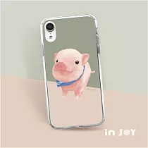 INJOYmall for iPhone X 波波迷你豬透明防摔手機殼 保護殼