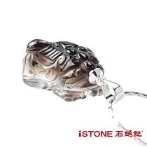 石頭記 貔貅項鍊─晶光閃閃─茶水晶