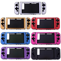 N─Switch金屬質感保護殼黑