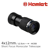Low─Vision 低視力輔具 故宮展覽【Hamlet 哈姆雷特】4x12mm 單眼短焦微距望遠鏡【K350】