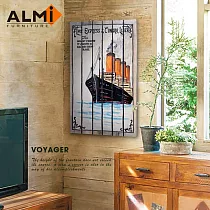 【ALMI】PAINTING─VOYAGER 60x100 木板畫( 7款可選)CUNARDLINE