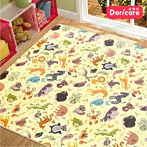【Doricare朵樂比】超Q彈防護遊戲地墊120x180cm─字母動物─可裁切12mm字母動物