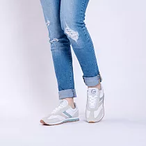 寶特瓶製休閒鞋 Dijon復古系列 微風粉/淺藍 女生款EU39微風粉/淺藍