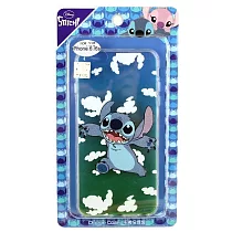 【Disney】iPhone6 /6s 雲朵系列 彩繪漸層保護軟套史迪奇
