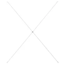 [MUJI 無印良品]SUS交叉桿 /亮面淺灰/84/大/9S