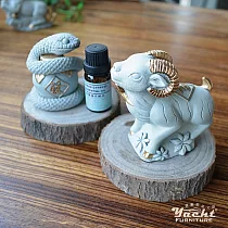 【YACHT 遊艇精品文創】12生肖原木擴香墊(送限量檜木純露)羊