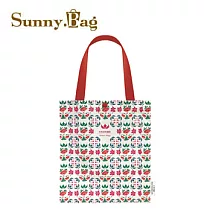 Sunny Bag ─ 捲毛力卡─學院風側背袋(芙烈達的翅膀)─白