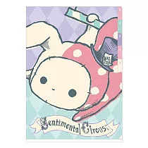 San─X 魔幻馬戲團星月劇場系列五層分頁A4文件夾。團長兔