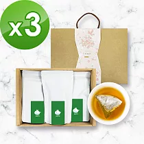 KOOS─清韻金萱烏龍茶─禮盒組3盒(3袋1盒)