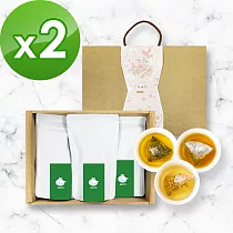 KOOS─綜合口味─蕎麥茶+桂花烏龍+金萱烏龍─禮盒組2盒(3袋1盒)