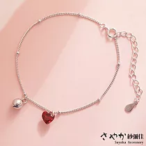 【Sayaka紗彌佳】悸動的愛小巧鈴鐺造型手鍊 ─單一色系