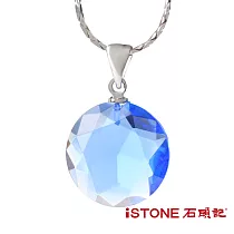 石頭記 水晶項鍊─晶玉良緣藍水晶
