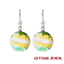 石頭記 水晶耳環─晶玉良緣綠水晶
