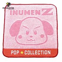 INUMEN Z 重機狗哥|日本製純棉手帕/今治產小方巾/超輕量吸水巾/兒童可愛毛巾/運動通勤適用