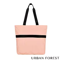 URBAN FOREST都市之森 樹─摺疊托特包/側肩包 (基本色) 櫻花粉