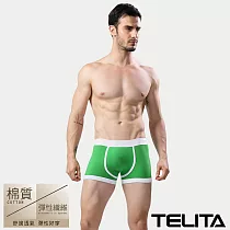 【TELITA】潮流個性彈性平口褲/四角褲 M 淺綠
