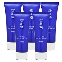 KOSE 高絲 雪肌精淨透洗顏霜25g*5(百貨專櫃貨)