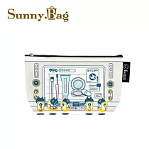 Sunny Bag x Kuroro化妝包─不可思議的貓科學款