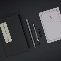 ARTEX 心經鋼筆/鋼珠筆 雙用替換超值組─霧黑筆尖─EF