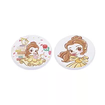 [迪士尼] 公主童話風系列 珪藻土杯墊 ─ 兩入一組 ─ 多款可選 (10x10x0.9cm)美女與野獸