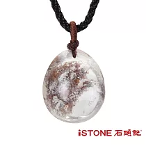 石頭記 天然綠幽靈項鍊─森林幻境
