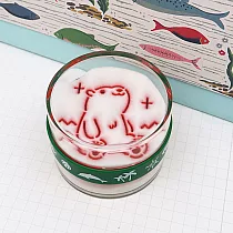 [招寶球]沙漏紙鎮(圓柱)_可愛海洋動物小孩朋友客製個性化送禮_北極熊&海豹
