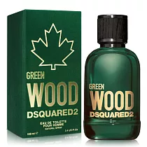 DSQUARED2 GREEN WOOD 心動綠男性淡香水(100ml)─平行輸入
