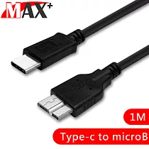 MAX+ Type─c to microB 手機電腦OTG資料傳輸線 1M