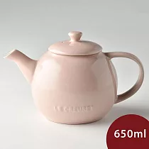 Le Creuset 花蕾系列茶壺 花漾粉
