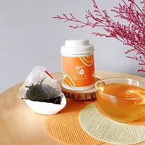 【無花不茶】原葉花茶系列─花入紅茶款：桂花紅茶—3g三角茶包*3入精緻罐裝*5罐