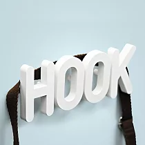 QUALY HOOK 壁掛(白)