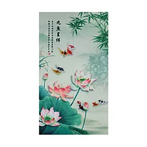 【巴芙洛】招財開運系列長門簾85cm*150cm─八款可選_九魚呈祥