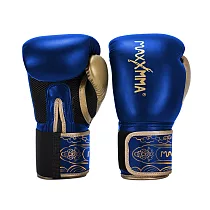 MaxxMMA 拳擊手套經典款─亮藍─散打/搏擊/MMA/格鬥/拳擊10oz