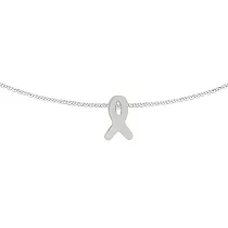Snatch X MINIMENT迷你們 小絲帶鋼項鍊 ─ 鋼 / [MINIMENT] Little Ribbon Steel Necklace ─ Steel
